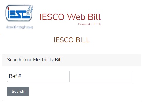 IESCO Online Bill Check 2024 by Reference No | Duplicate Bill
