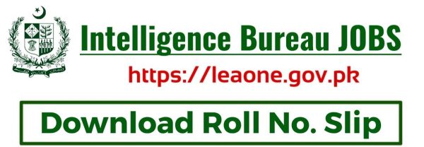 Intelligence Bureau Roll Number Slip 2024 Download PDF