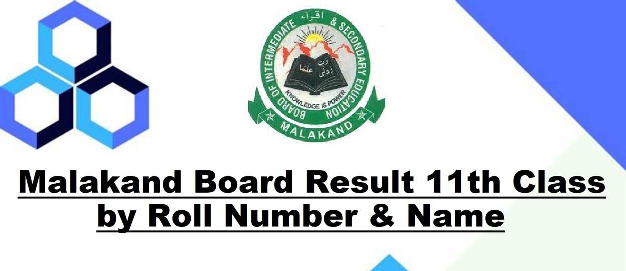 Malakand Board Result 2024 11th 12th Class by Roll Number & Name