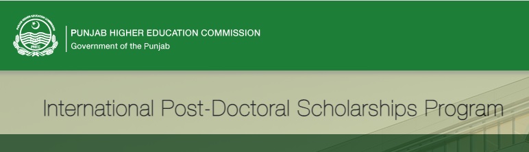 Punjab HEC Postdoc Scholarship 2024 Online Registration Last Date
