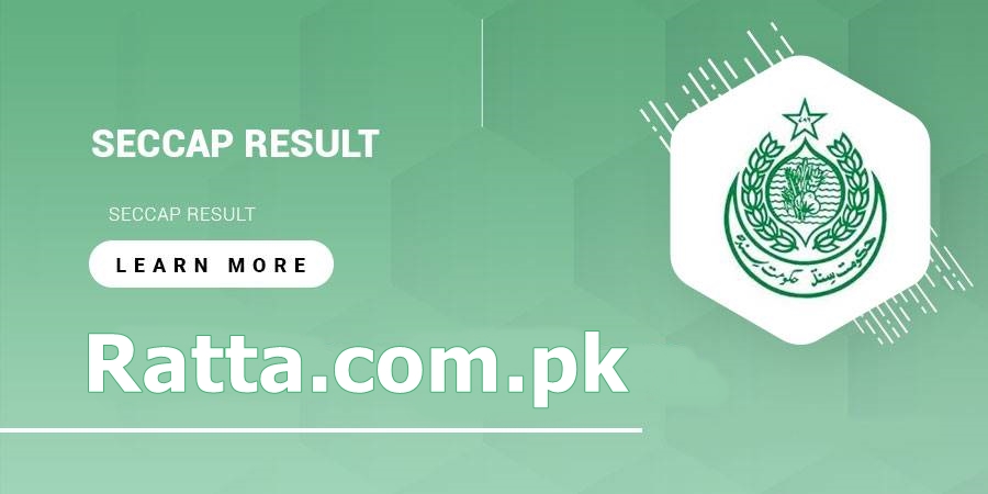 SECCAP Result 2023 Check Online via seccap.dgcs.gos.pk