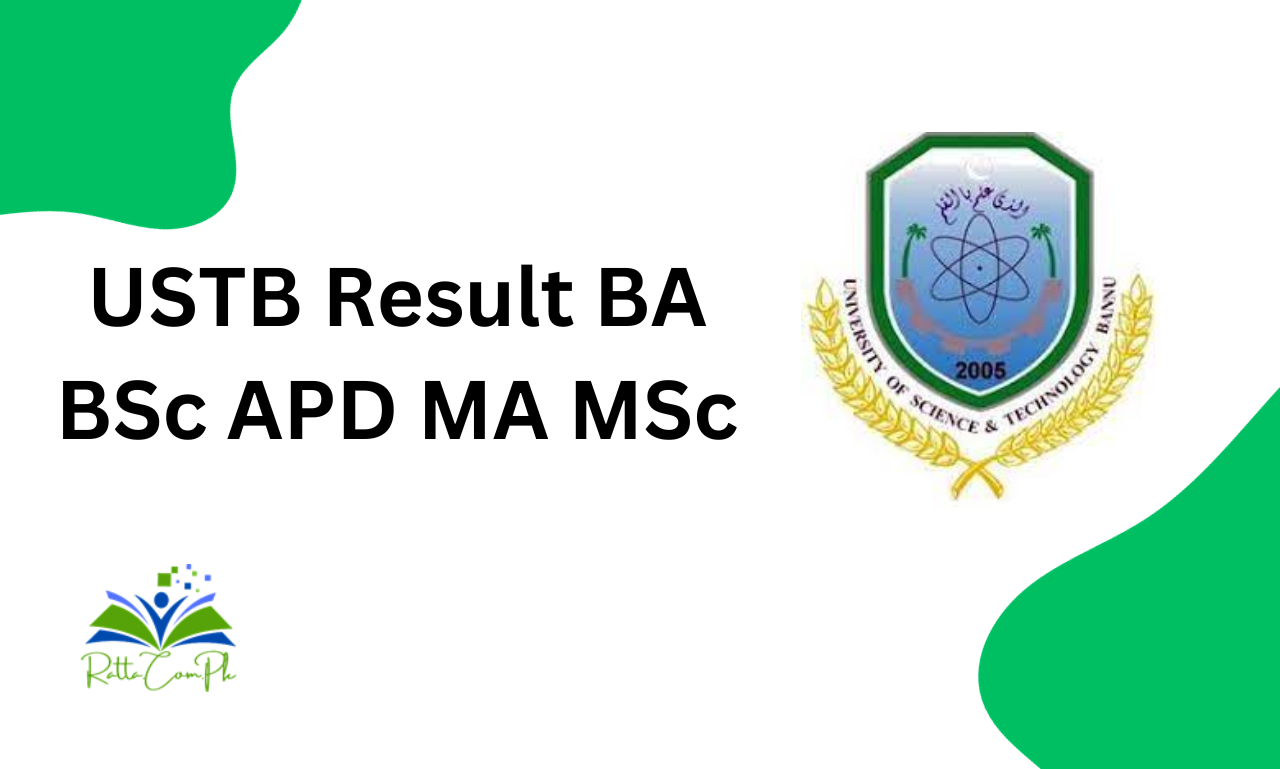 USTB Result 2024 BA BSc APD MA MSc Check via ustb.edu.pk