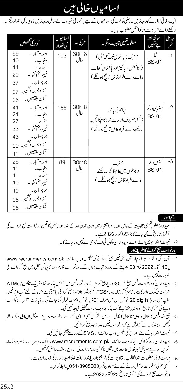 Ministry of Defence Jobs 2023 Online Apply Last Date