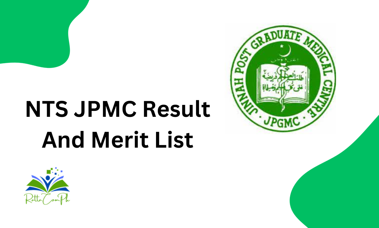 NTS JPMC Result 2024 Merit List www.nts.org.pk